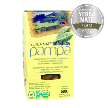 Pampa Orgánica 500g — Médaille d'Argent au Mundial de la Yerba Mate 2026