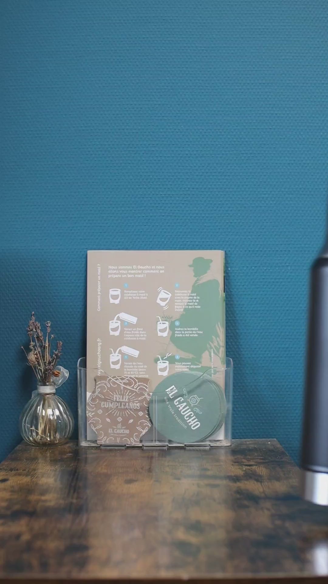 Vidéo de présentation du Thermos Gaucho Tradition – démonstration d’utilisation.