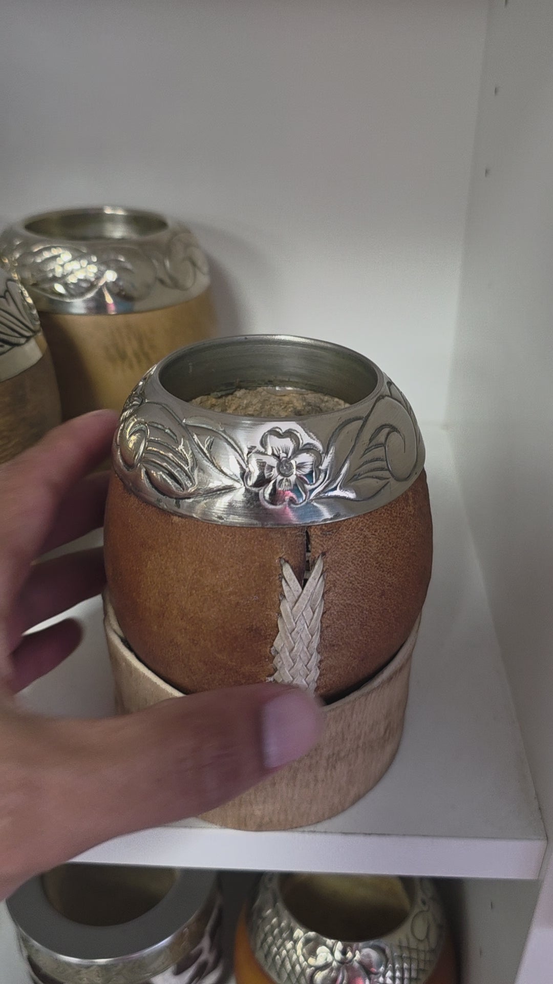 Mate Torpedo „El Patrón“ – geflochtenes Ziegenleder und gemeißelte Zwinge 