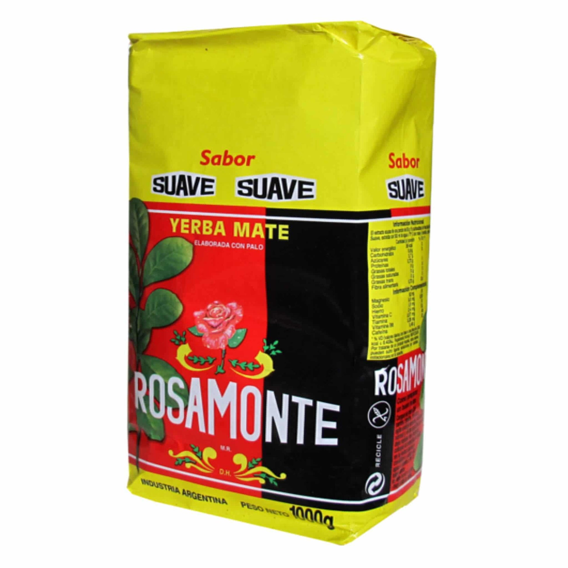 Rosamonte Suave - Yerba mate 1kg/ 0.5 kg - El Gaucho une vraie tradition