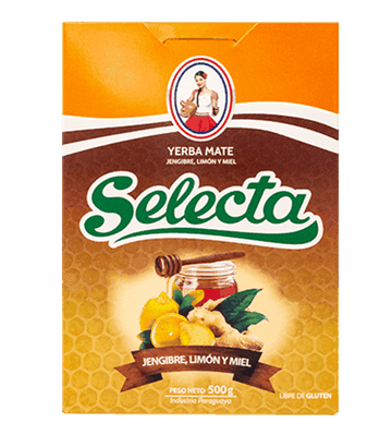Selecta Gingembre, Citron et Miel - Yerba mate 500g - El Gaucho une vraie tradition