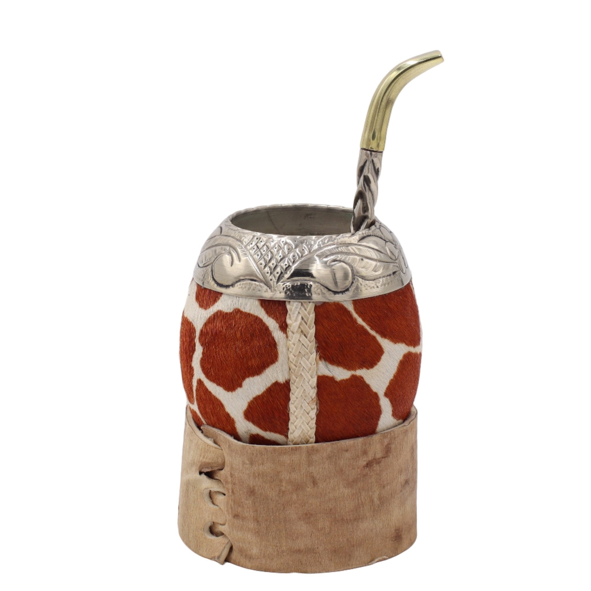 Set Exclusif "Safari" — Matera & Maté Assortis (Motif Girafe) - El Gaucho