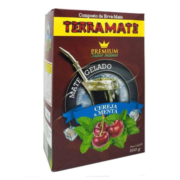 TERRAMATE Cereja Menta PREMIUM - yerba maté 500g - El Gaucho une vraie tradition