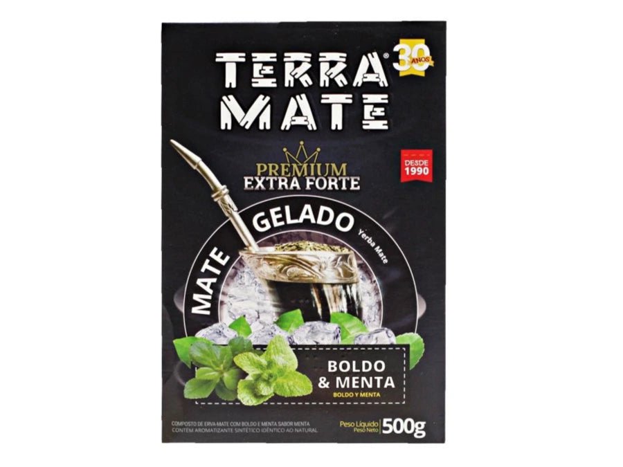 Terramate Premium Boldo et Menthe - Yerba Mate 500g - El Gaucho une vraie tradition