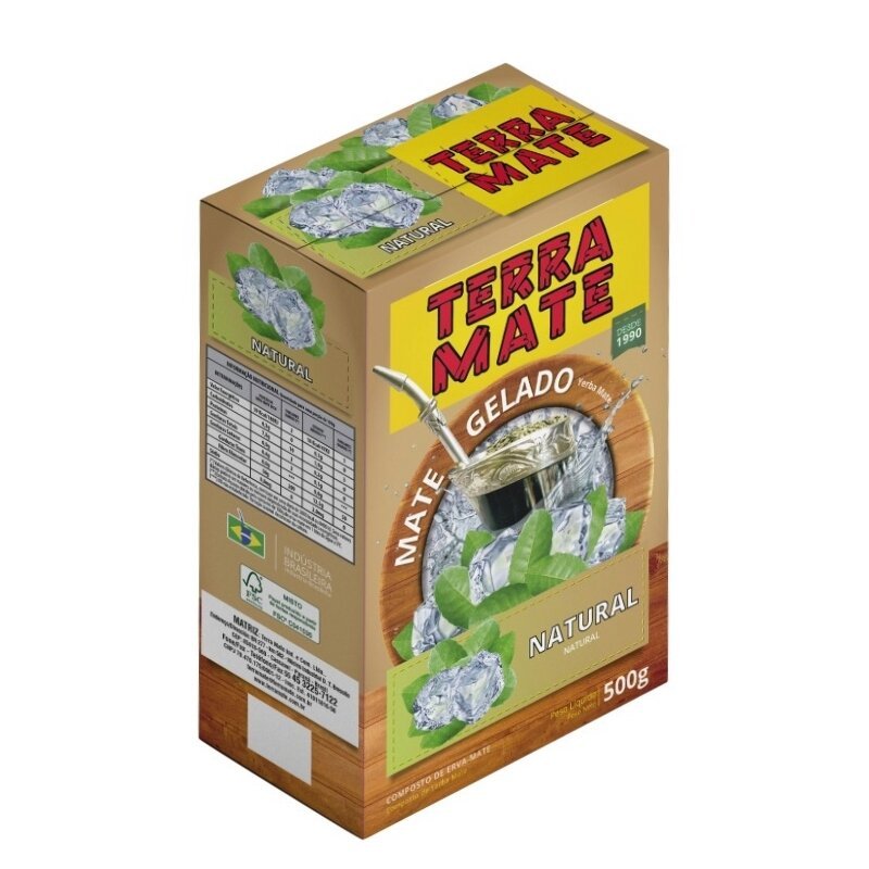 TERRAMATE Tereré Natural – Premium Brésilienne – 500g - El Gaucho une vraie tradition