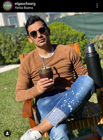 tino costa avec sont mate gaucho