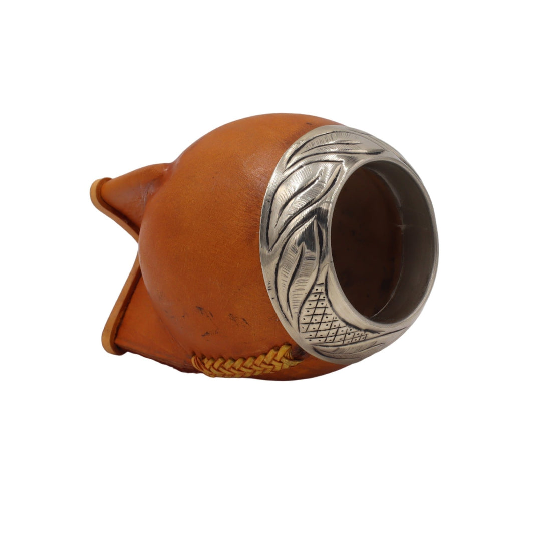 Torpedo "Camel" —Cuir Vachette & Virole Ciselée - El Gaucho