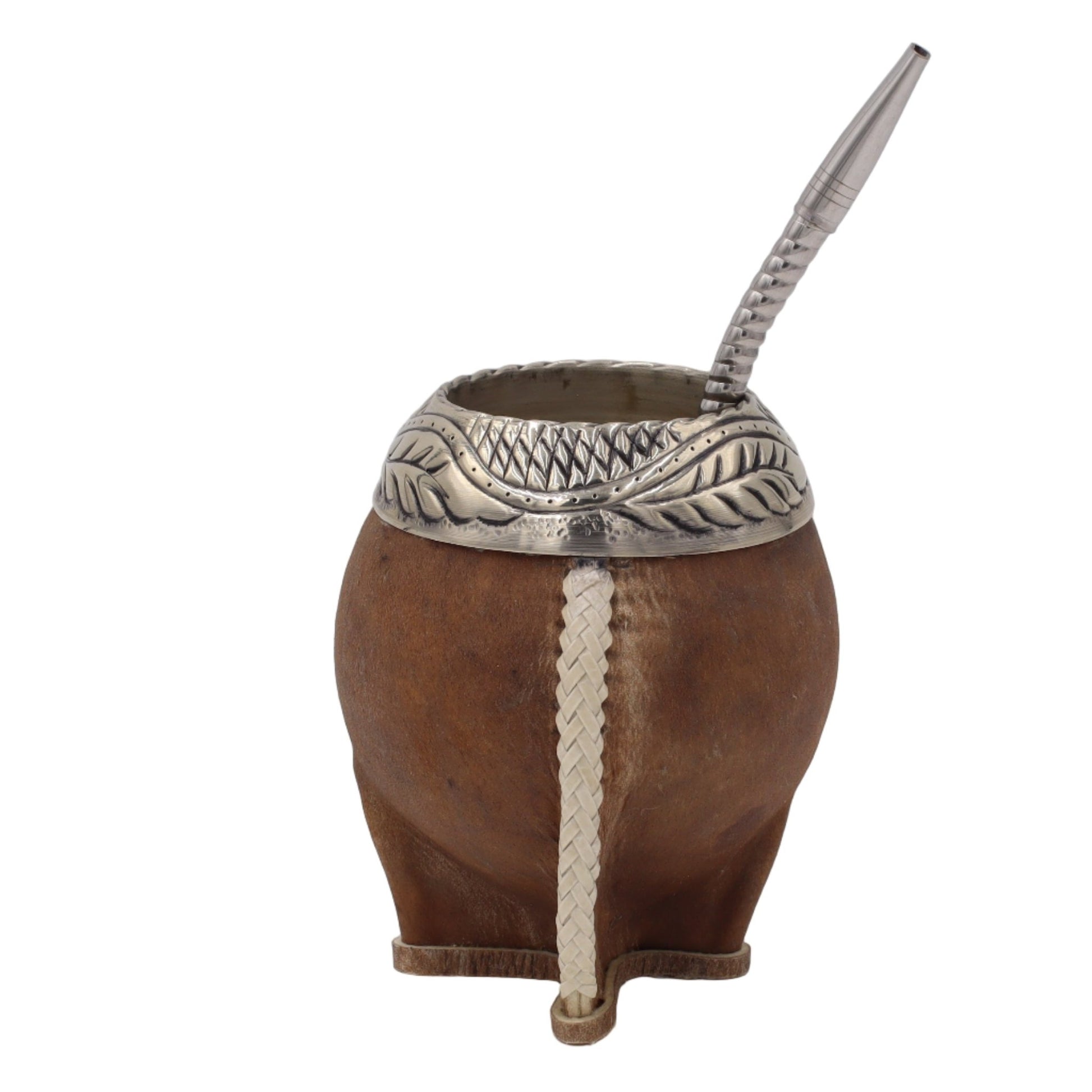 Torpedo "El Pampero" — Cuir Brut, Couture Fil & Alpaga Ciselé - El Gaucho