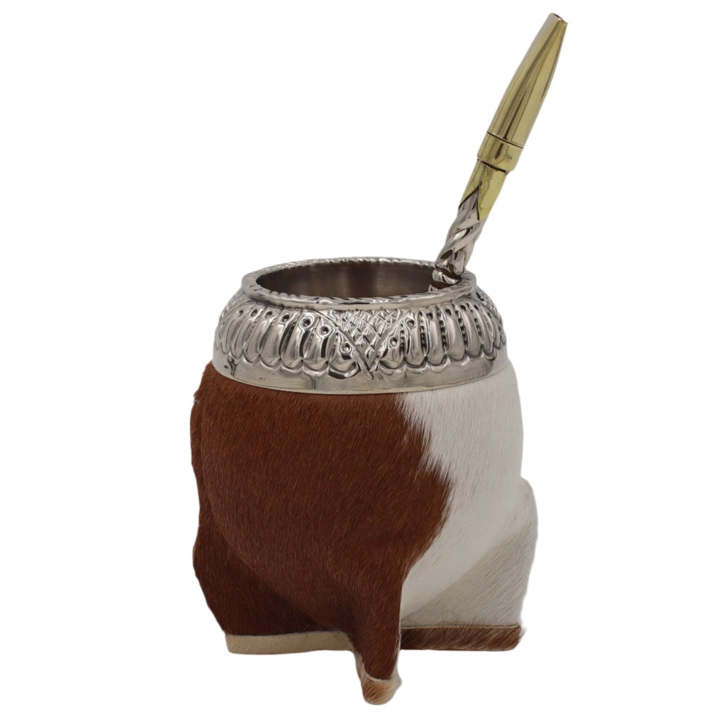 Torpedo Exclusif Cuir Poil - Chef - d'œuvre Artisan Argentin - El Gaucho une vraie tradition