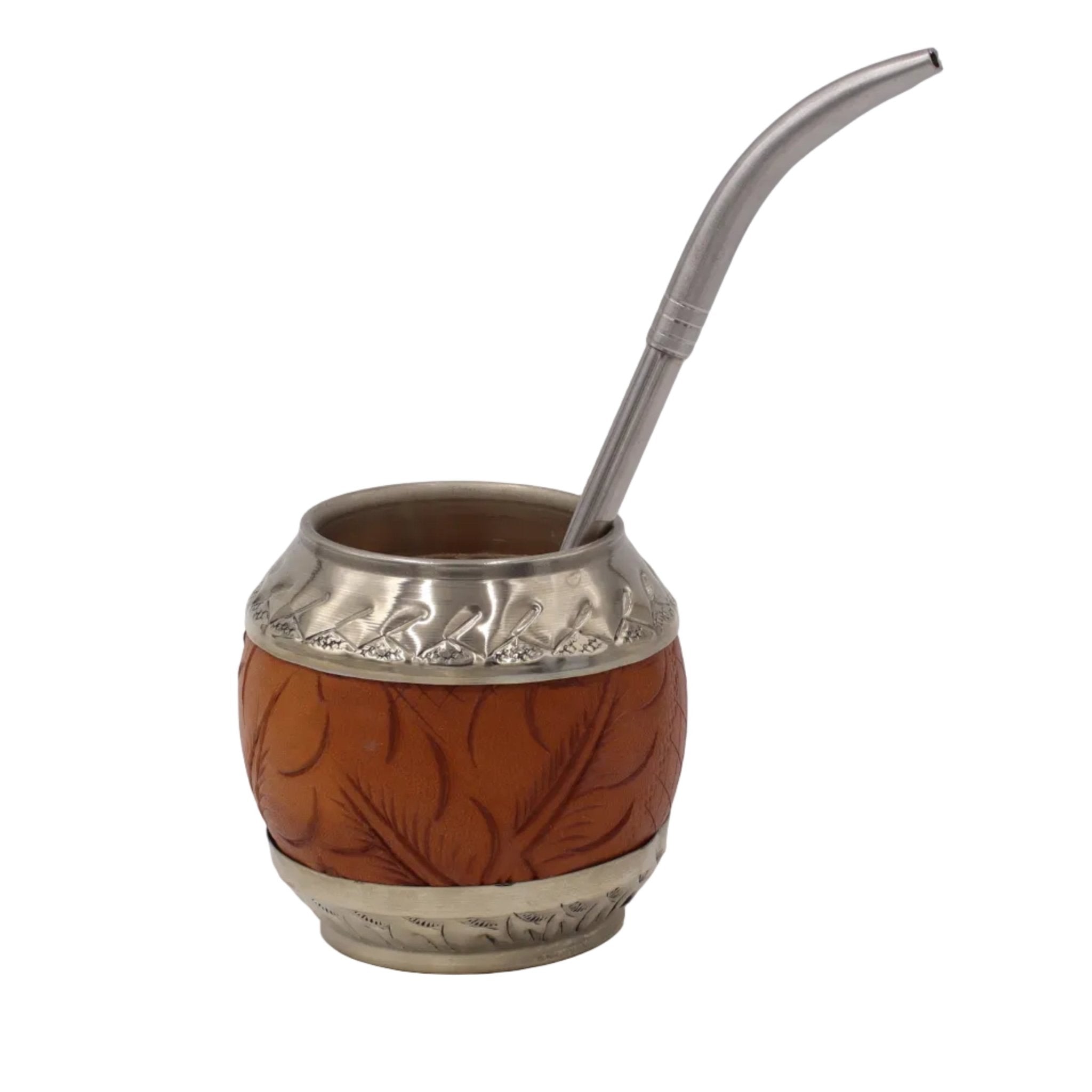 Torpedo Maître – Édition "Feuillage" (Cuir Camel & Base Alpaca) - El Gaucho