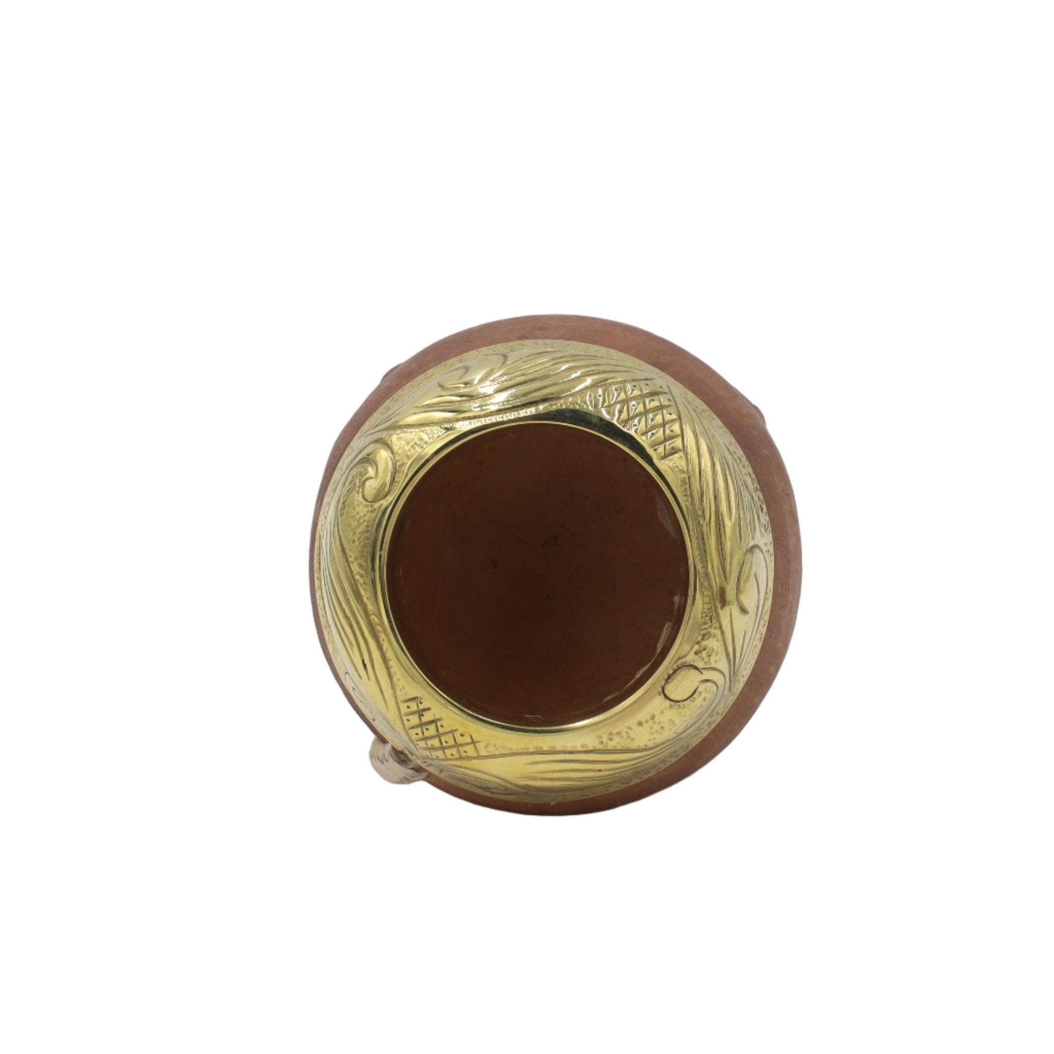 Torpedo "Oro Rústico" — Cuir Brut & Bronze Ciselé Main - El Gaucho