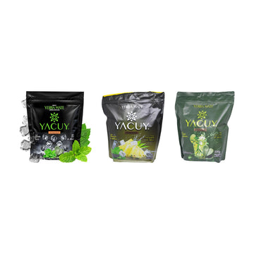 Trio Yacuy Tereré pour Mate Listo — Menta Ice, Ananas & Lemon Mint (1,5 kg) — les paquets inclus dans le pack