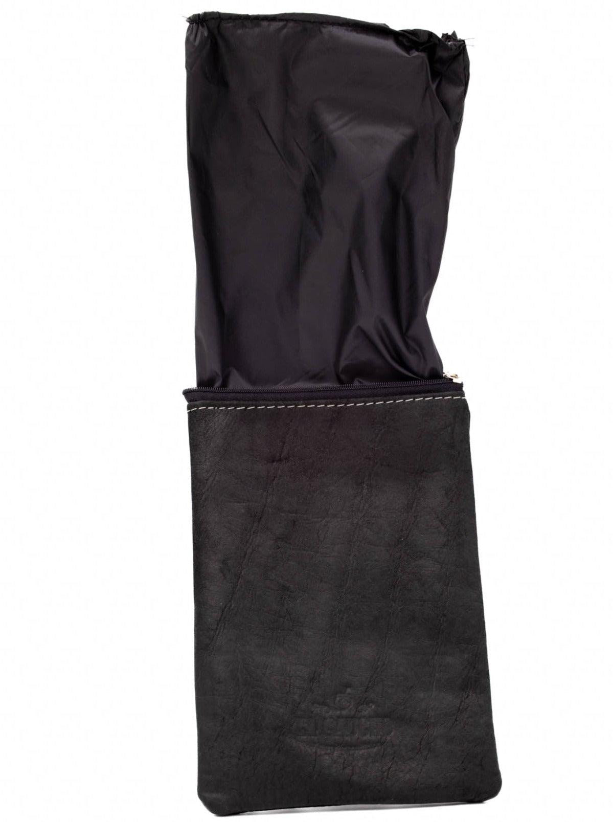 Yerbero Artisanal en Cuir Bridge (noir) - El Gaucho une vraie tradition