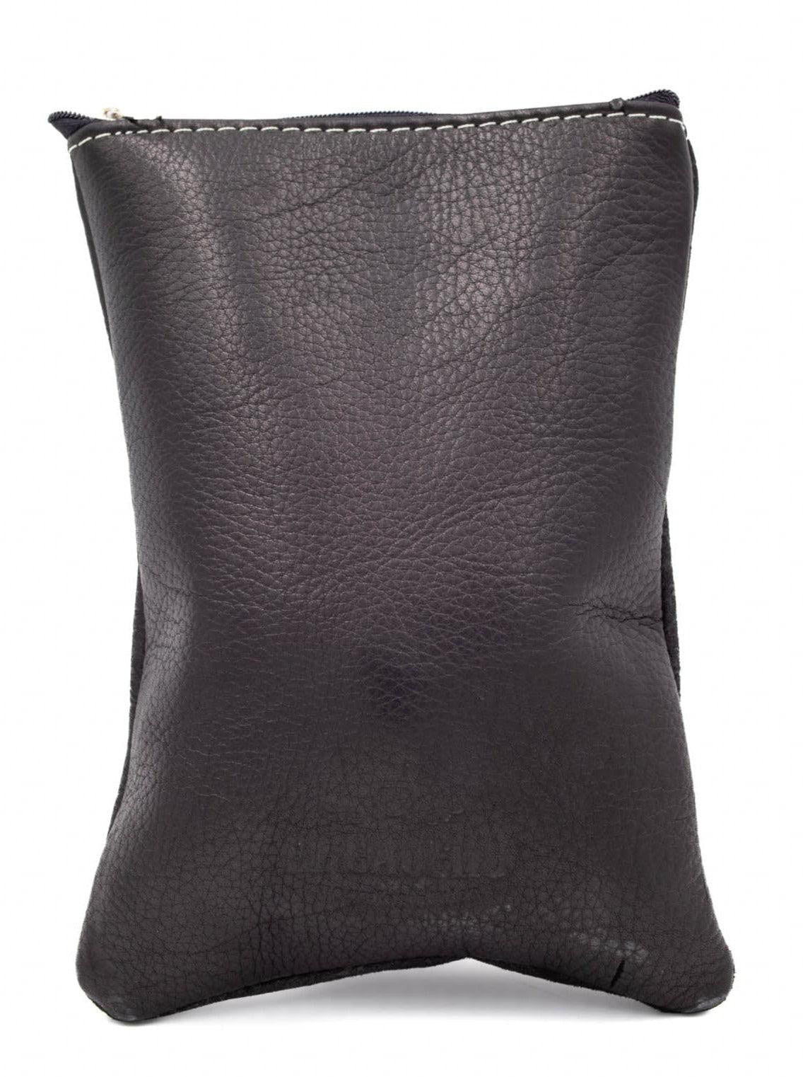 Yerbero Artisanal en Cuir Bridge (noir) - El Gaucho une vraie tradition