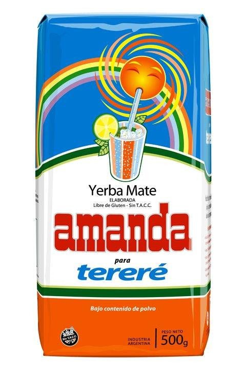 Amanda Pour Tereré - Yerba Maté 500gr - El Gaucho une vraie tradition