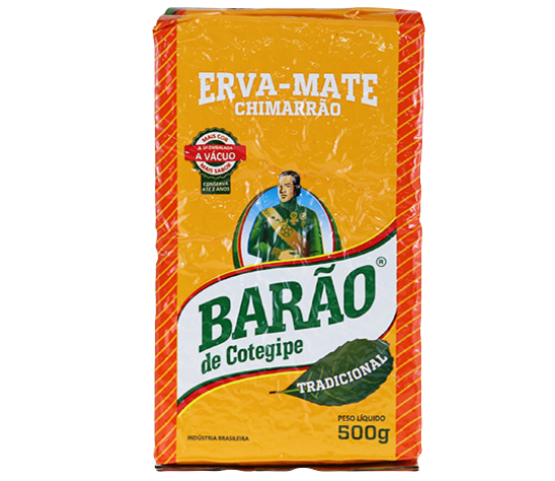 Barao De Cotegipe Traditionnel - Yerba Mate (pour Chimarrao) 1kg/0.5kg - El Gaucho une vraie tradition