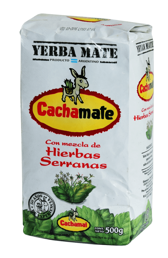 Cachamate Hierbas Serranas - Yerba Maté D'argentine 500g - El Gaucho une vraie tradition