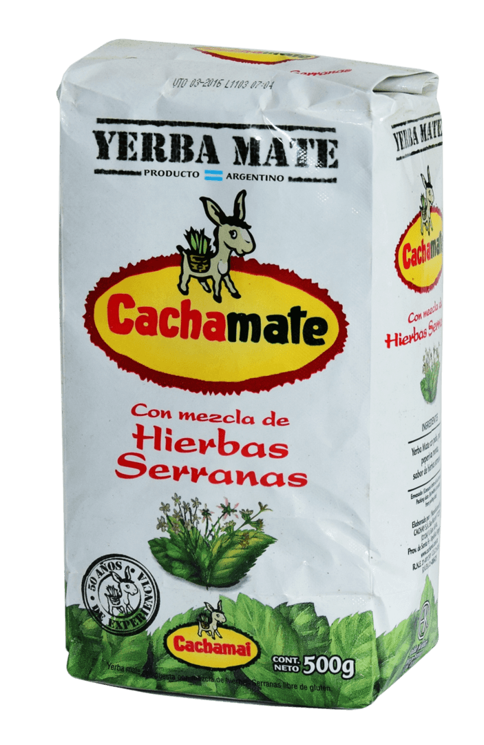 Cachamate Hierbas Serranas - Yerba Maté d'Argentine 500g - El Gaucho une vraie tradition