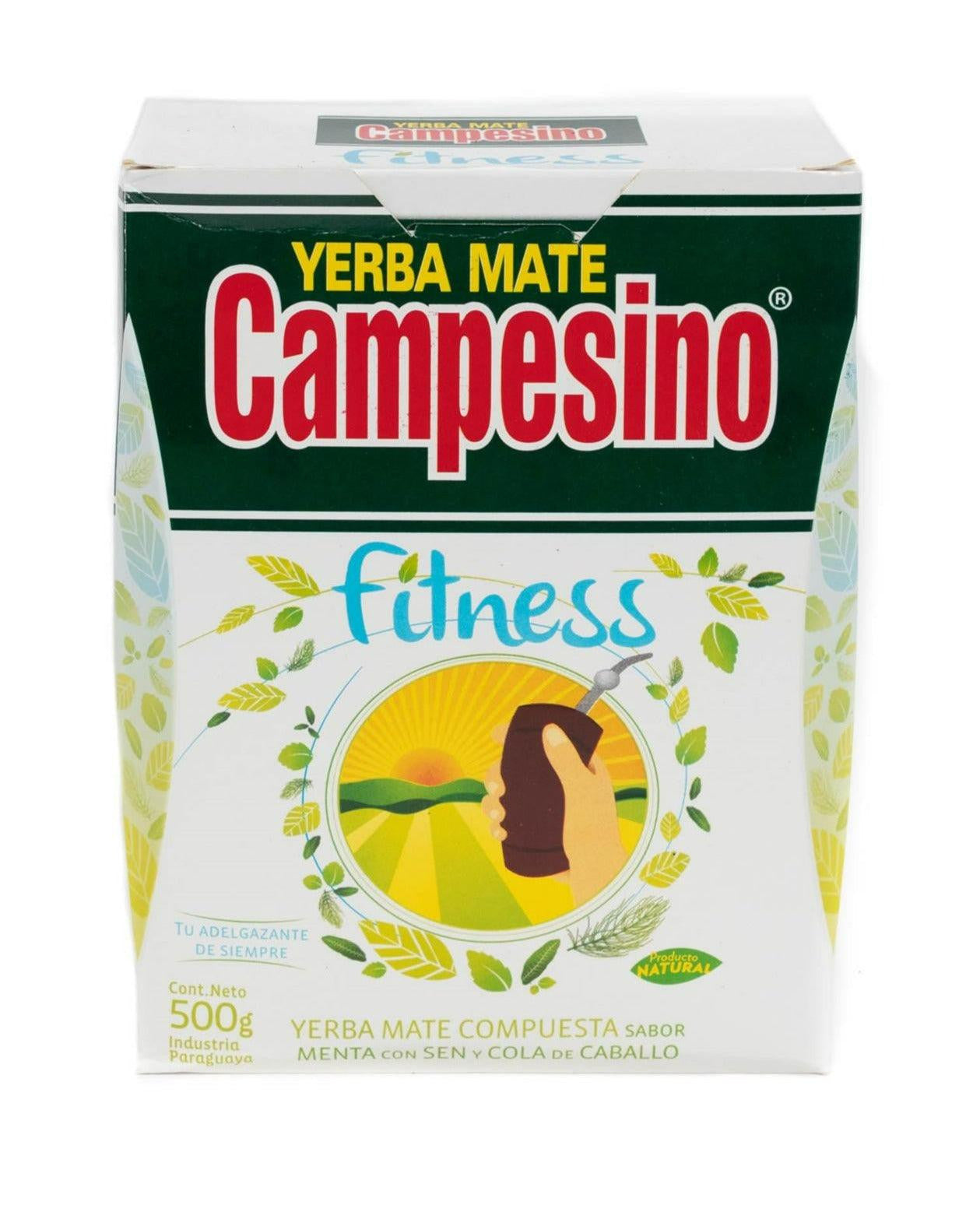 Campesino Fitness - Yerba mate du Paraguay 500g - El Gaucho une vraie tradition