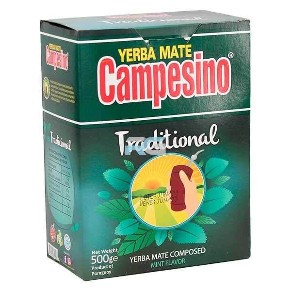 Campesino Hierbas Naturales - Yerba Mate du Paraguay 500g - El Gaucho une vraie tradition