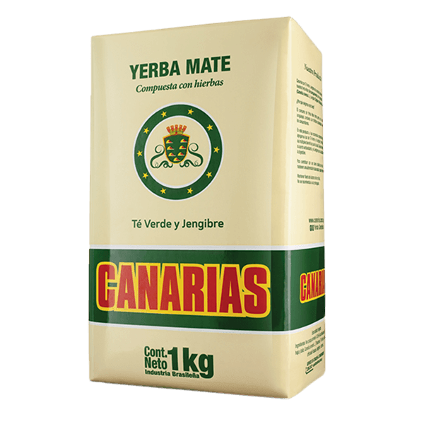 Canarias Thé vert et Gingembre- Yerba Maté 0.5kg / 1kg - El Gaucho une vraie tradition