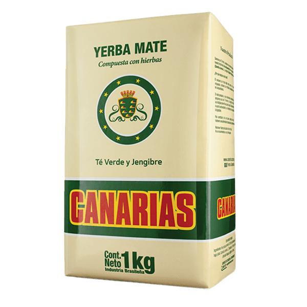 Canarias Thé vert et Gingembre - Yerba Maté 0.5kg / 1kg - El Gaucho une vraie tradition