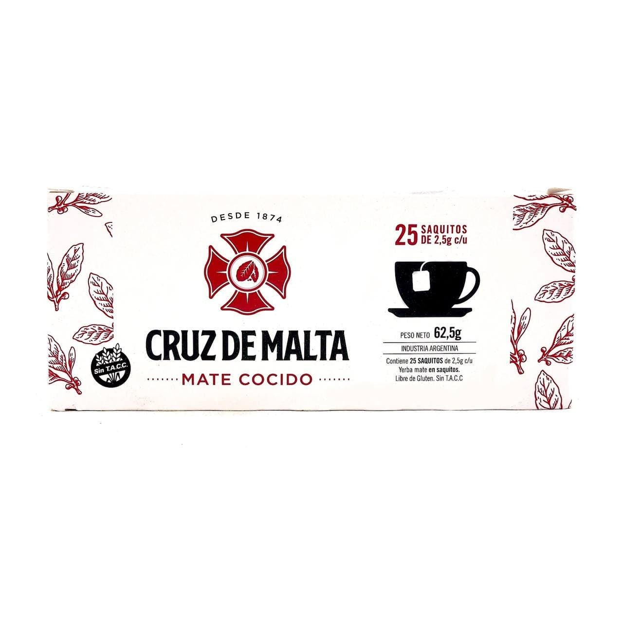 Cruz de Malta - Yerba Maté cocido. - El Gaucho une vraie tradition