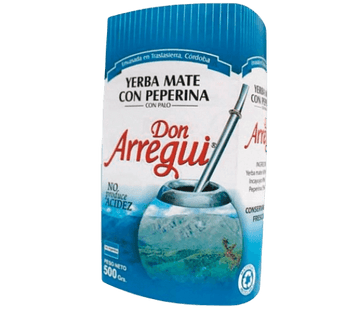 Don Arregui con Peperina - Yerba Маtе 500 gr - El Gaucho une vraie tradition