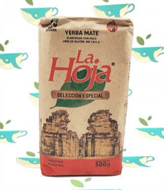 La Hoja Seleccion Especial- yerba maté D'argentine 500g - El Gaucho une vraie tradition