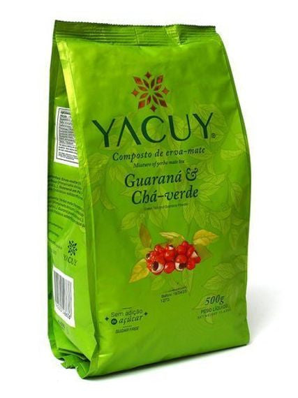 Yerba Mate Yacuy con Guaraná 500g - Chimarrao (Date 01/24).