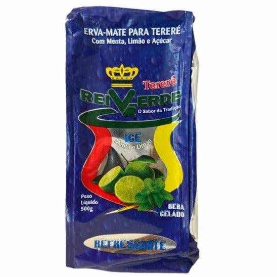 Rei Verde Terere Menta Limao - Yerba Mate 500g - El Gaucho une vraie tradition