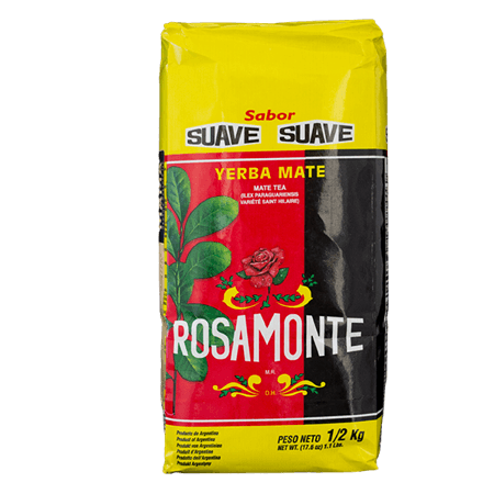 Rosamonte Suave - Yerba mate 1kg/ 0.5 kg - El Gaucho une vraie tradition