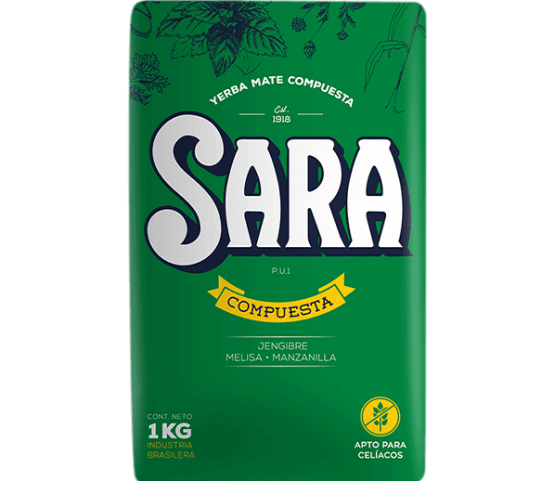 SARA Compuesta - Yerba Маtе 1kg - El Gaucho une vraie tradition