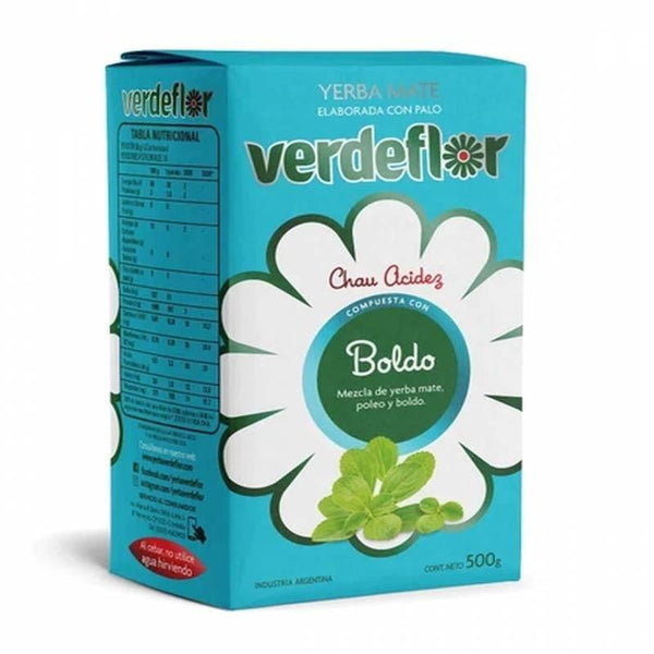 Verdeflor Poleo y Boldo — Yerba Maté d'Argentine